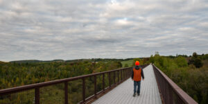 DOUBE'S TRESTLE BRIDGE Trans Canada Trail The Great Trail