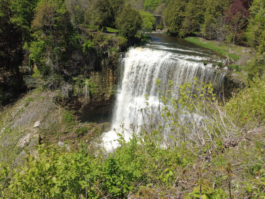 Webster Falls in the Spencer gorge conservation area