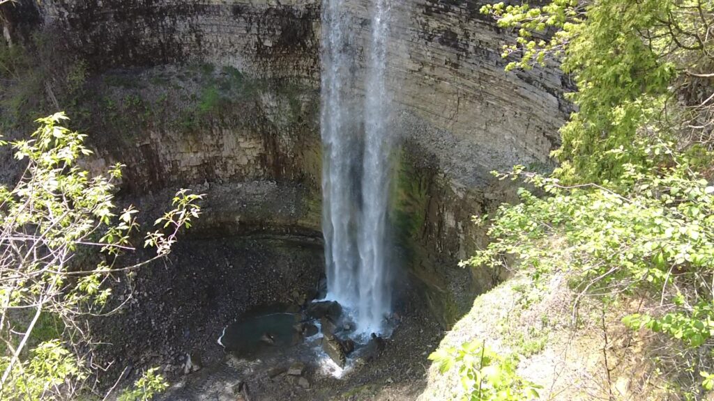 Tews Falls in the Spencer gorge conservation area