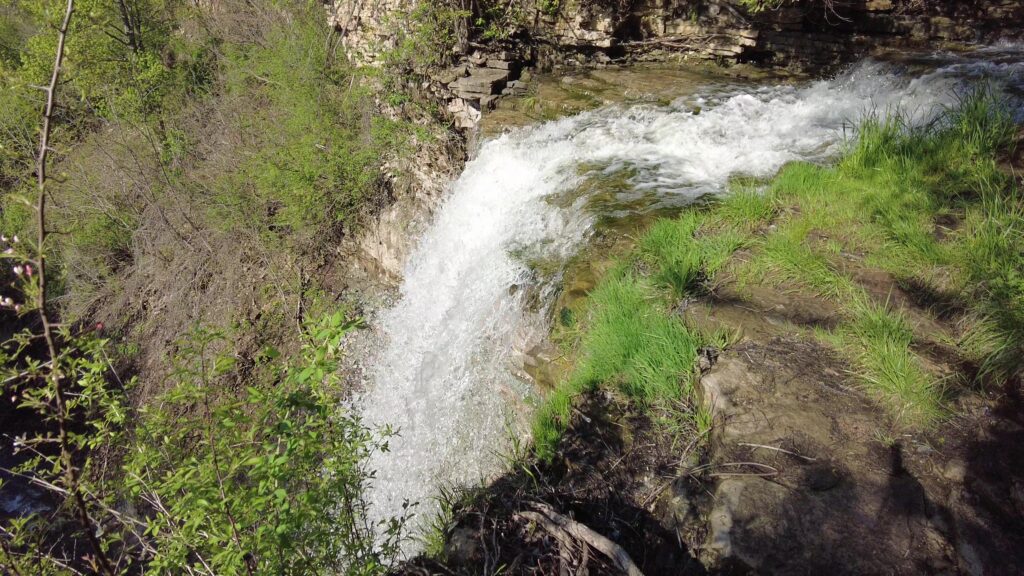 Borer's Falls Conservation Area On The Niagara Escarpment
